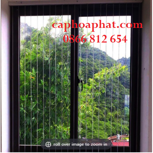 Lưới an toàn cửa sổ chung cư Hòa Phát