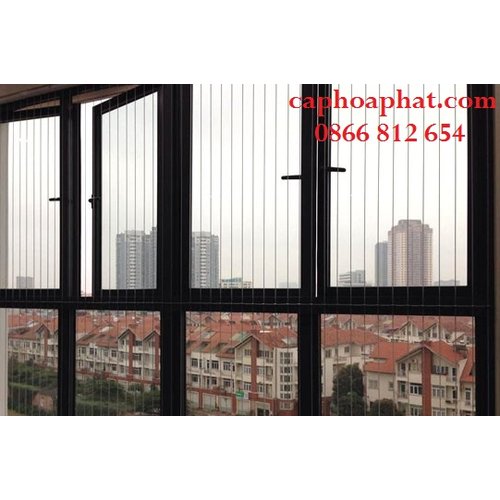 Lưới an toàn cửa sổ chung cư Hòa Phát