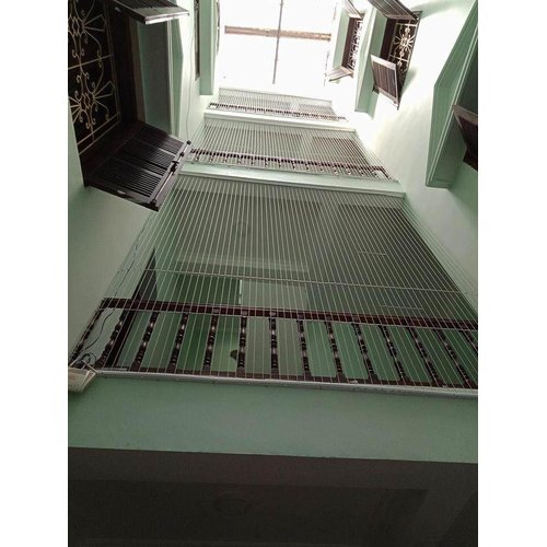 Lưới an toàn bảo vệ cầu thang chung cư trường học Hòa Phát