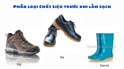 vệ sinh giày bảo hộ